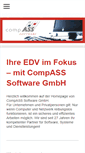 Mobile Screenshot of compass-software.biz