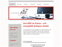 Tablet Screenshot of compass-software.biz